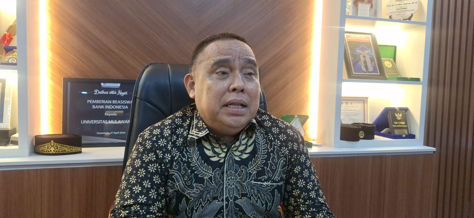 Wakil Rektor Unmul, Prof Moh Bahzar. (Ist)