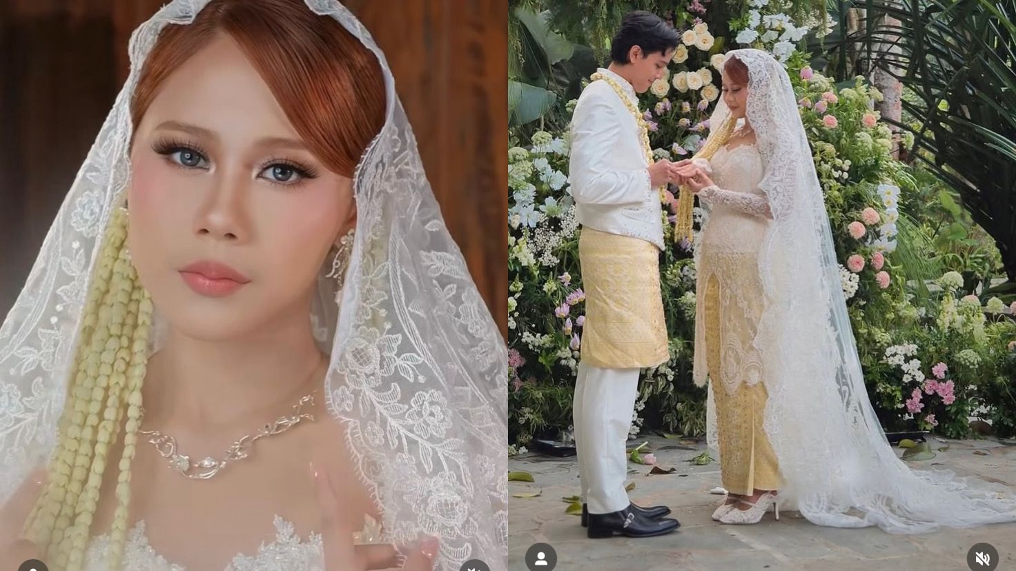 Nadin Amizah dan Faishal Tanjung resmi menikah Jumat (8/8/2025).