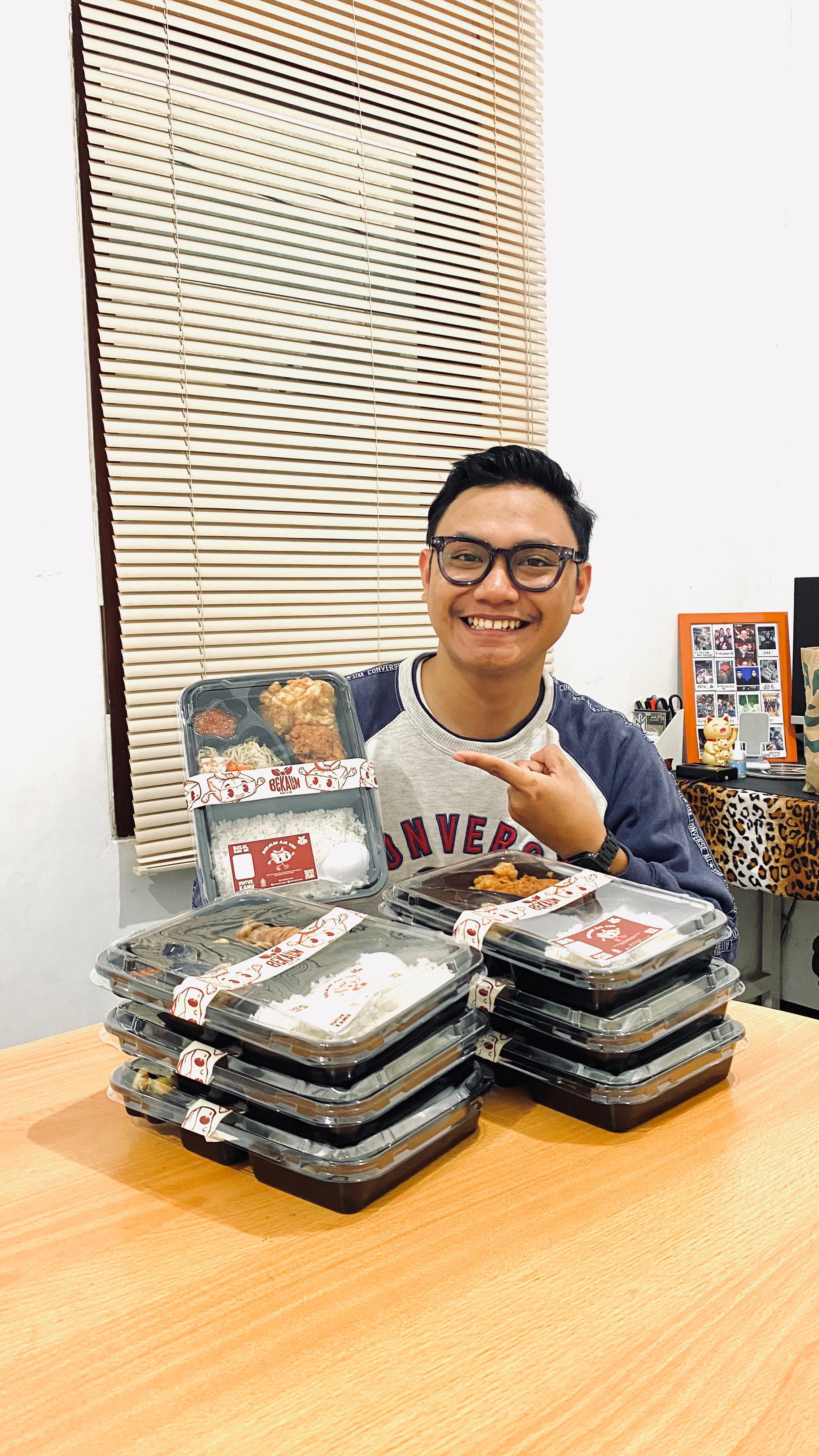 ULET: Belajar dari usaha sebelumnya, Nathan lakukan tes pasar dan tes rasa sebelum pasarkan produknya.