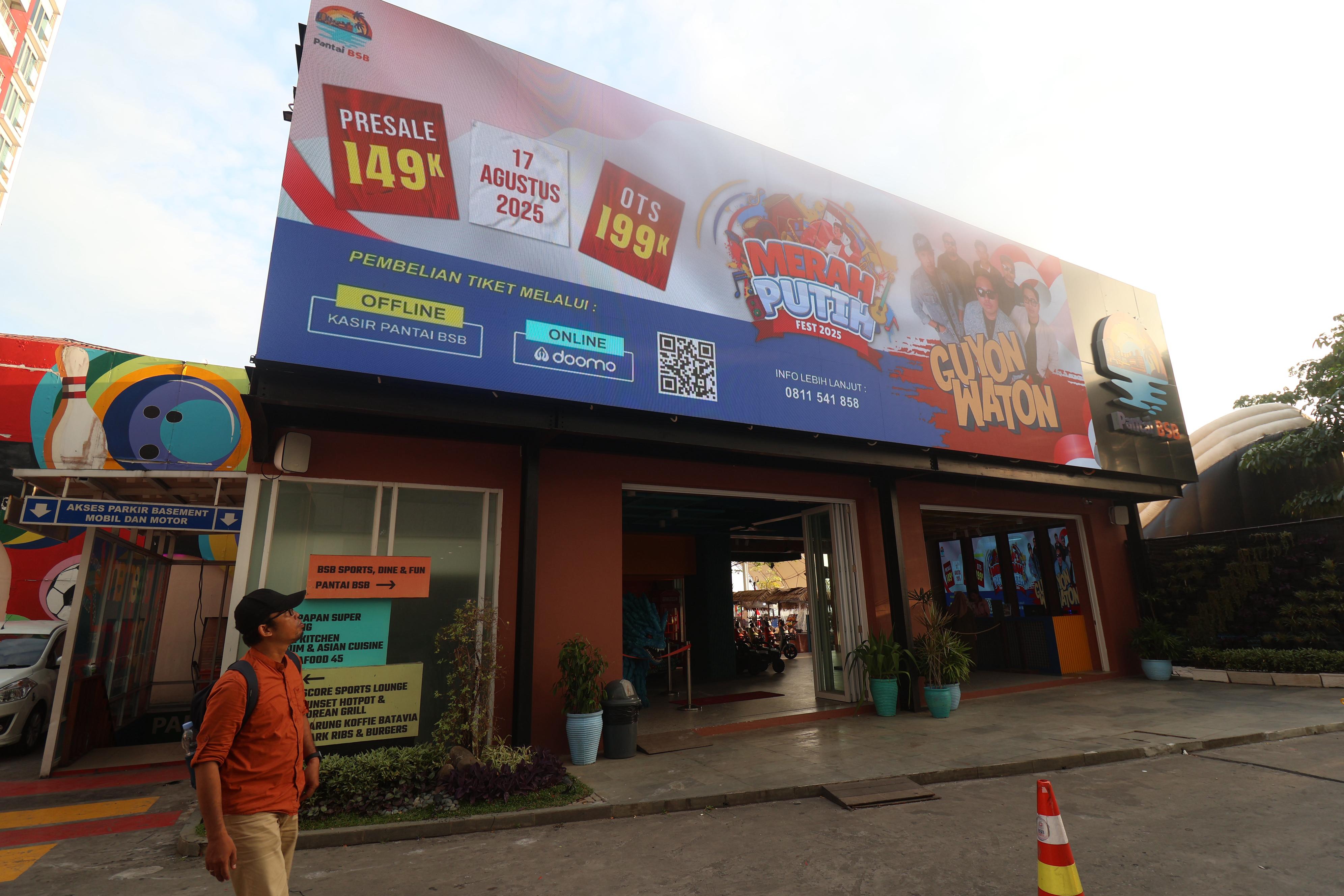 Pantai BSB bakal gelar pesta rakyat memperingati Hari Kemerdekaan.