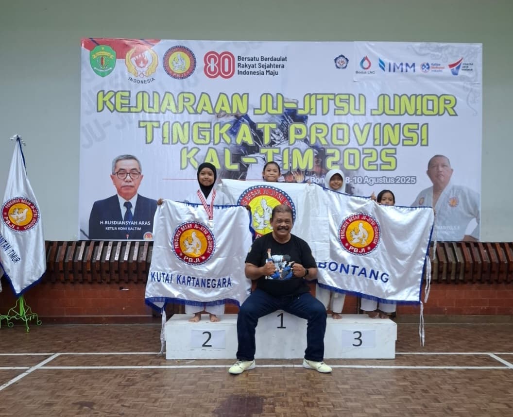 KEKUATAN: Tim Jujitsu Balikpapan sudah persiapkan kekuatan untuk Pra Porprov.