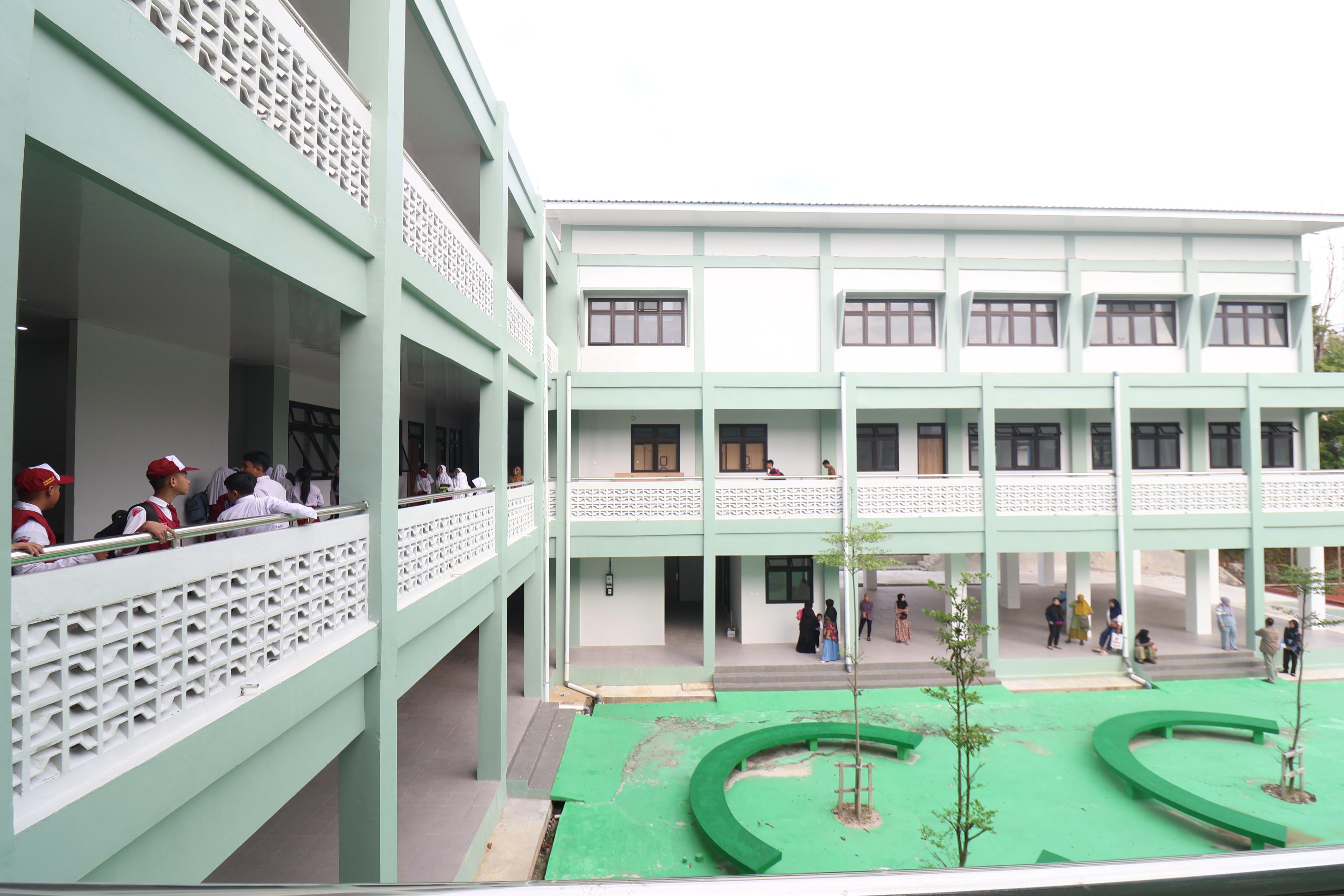 SEGERA: Pemkot Balikpapan terus membangun unit sekolah baru untuk menambah daya tampung, terakhir yakni SMP 27 Balikpapan.&nbsp;