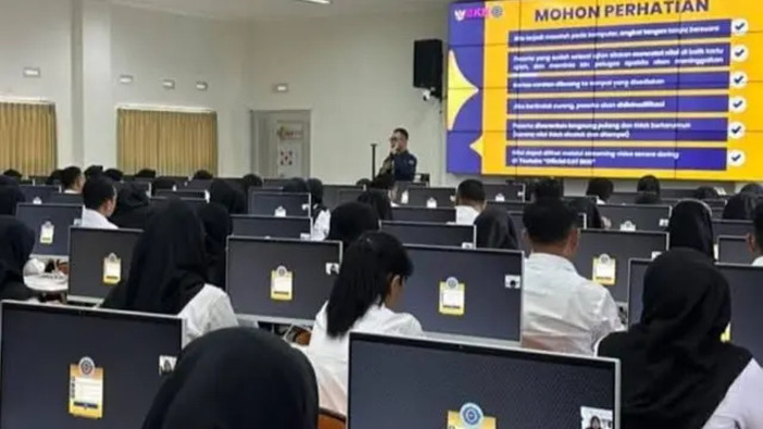 Suasana tes PPPK.