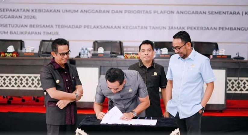 SEPAKAT: DPRD dan Pemkot Balikpapan menyepakati KUA PPAS Tahun Anggaran 2026