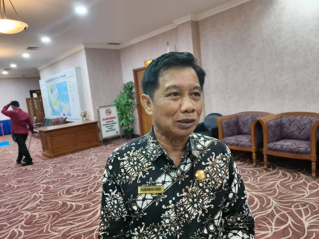 Plt Kepala Itwil Kutim Sudirman Latif