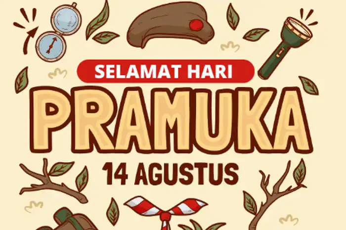 Ilustrasi Hari Pramuka.