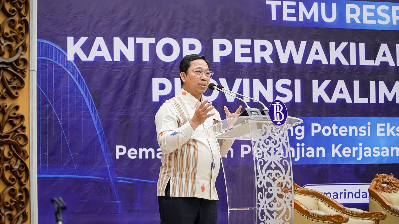 Kepala KPw BI Kaltim, Budi Widihartanto.