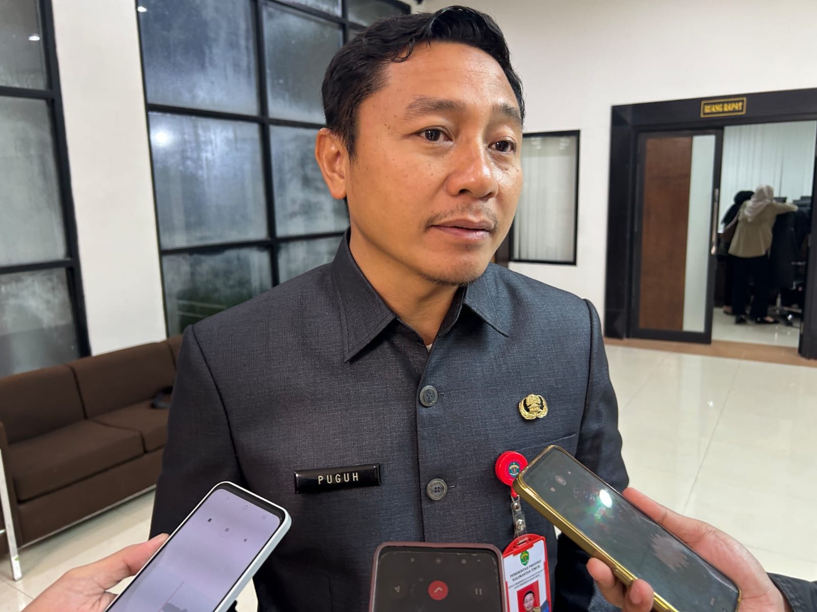 Kepala Dinas Pemberdayaan Masyarakat dan Pembangunan Desa Kaltim, Puguh Harjanto.