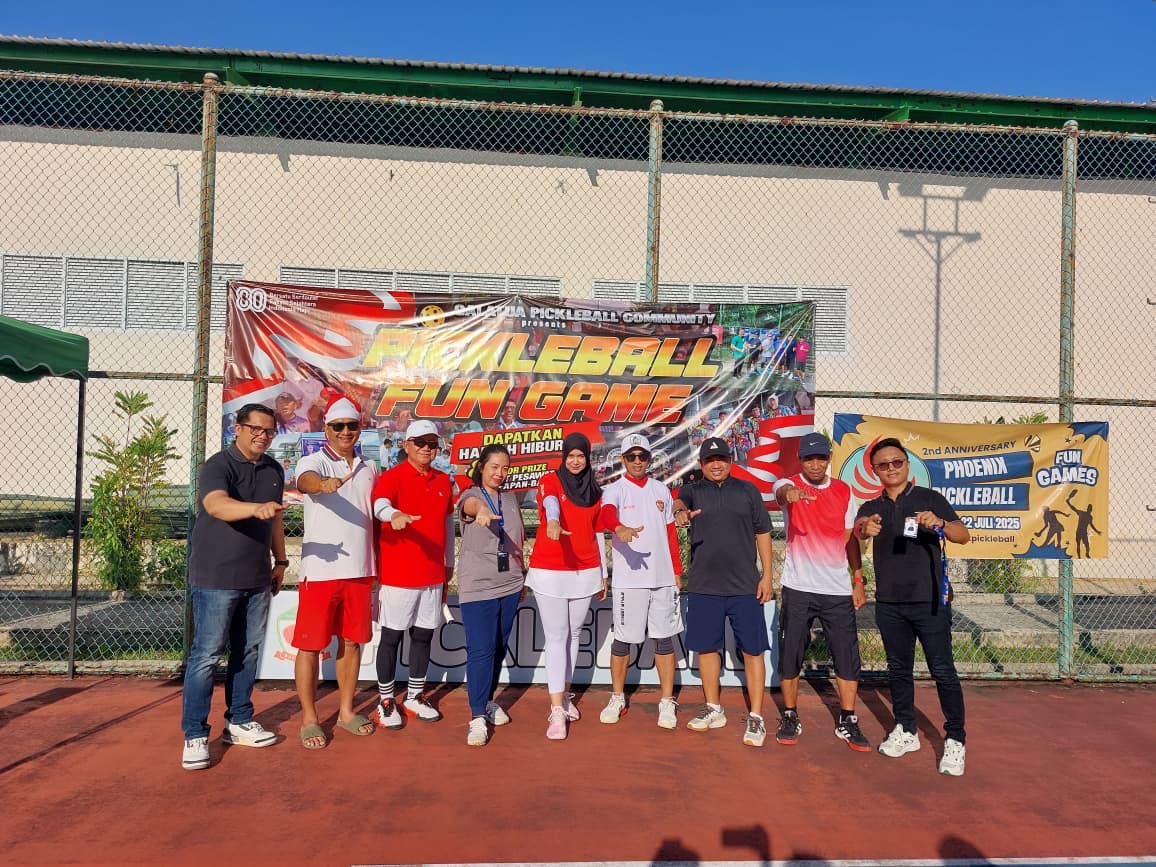 Galatua Pickleball Community gelar fun game di Balikpapan Tennis Indoor.