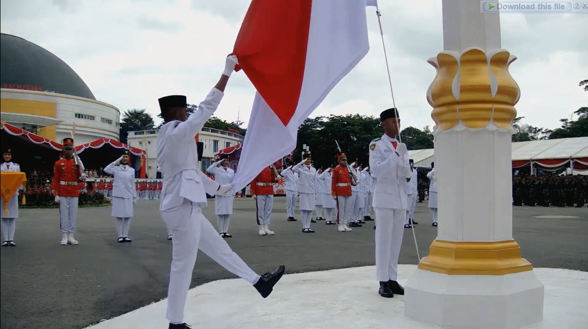 Upacara Kemerdekaan 17 Agustus 2025 di BSCC DOME Balikpapan.
