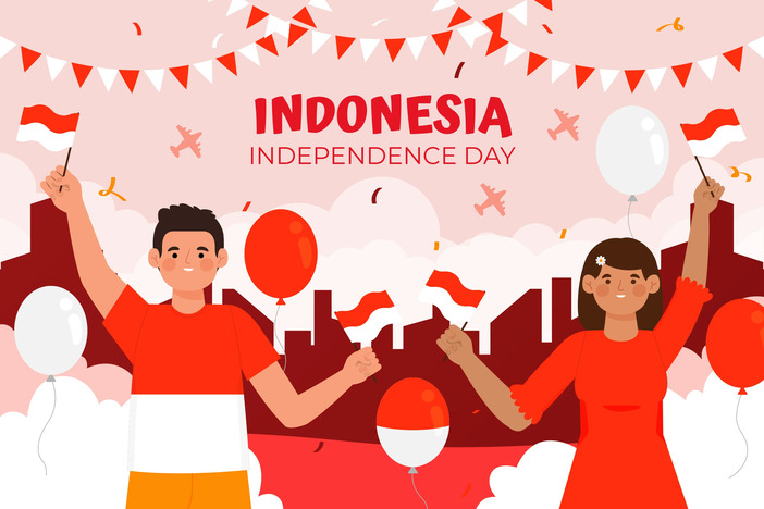 Ilustrasi Ucapan HUT Kemerdekaan RI.