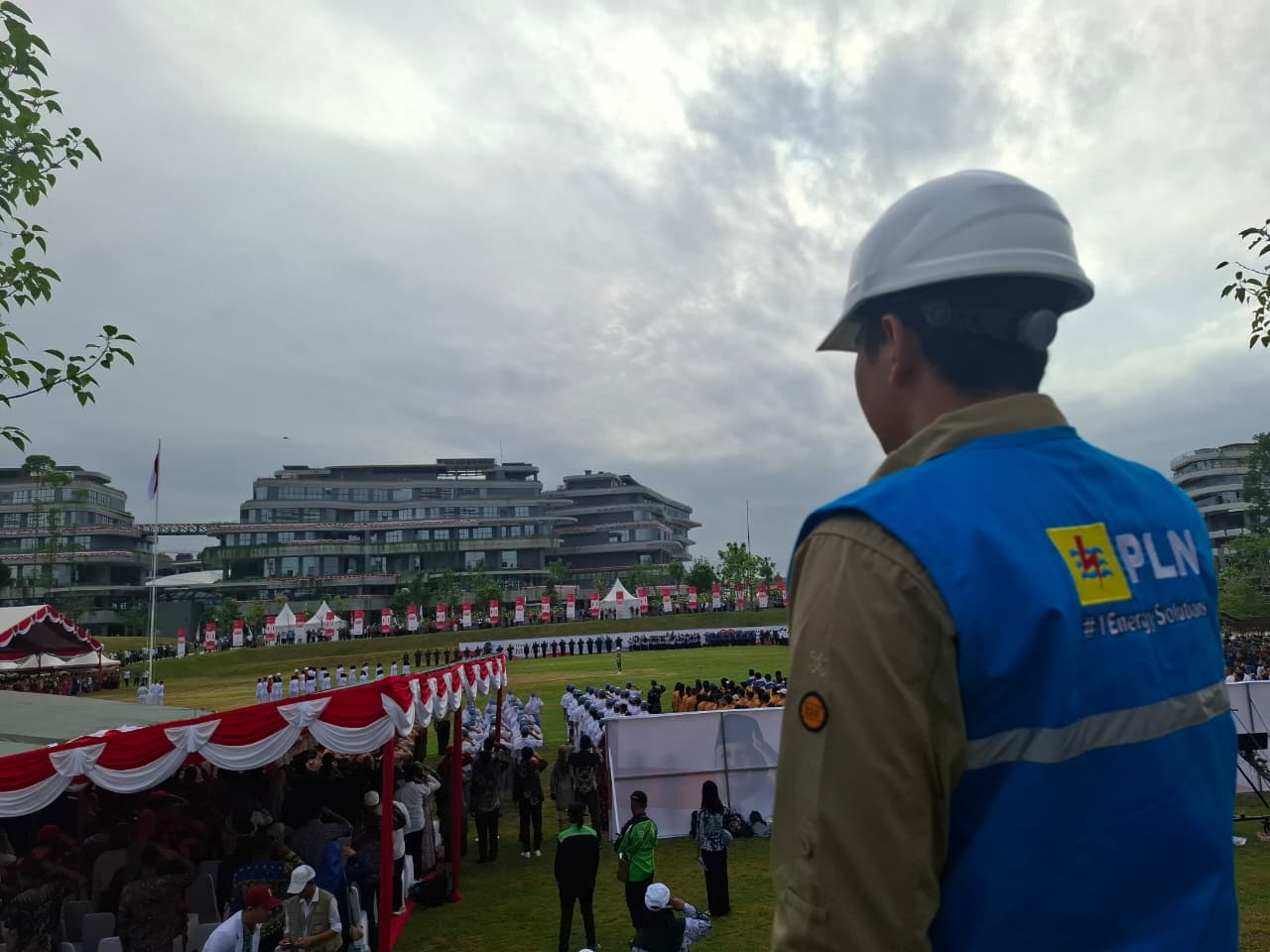 TANPA KEDIP: PLN UID Kaltimra sukses memastikan pasokan listrik tanpa gangguan selama Upacara Peringatan HUT Ke-80 RI di IKN.