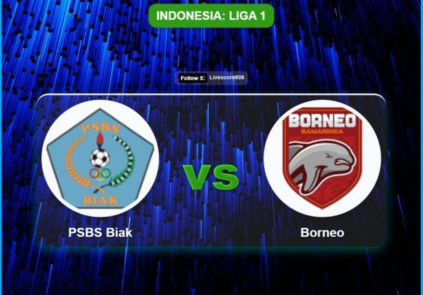 Link live streaming PSBS vs Borneo FC, Senin, 18 Agustus 2025.