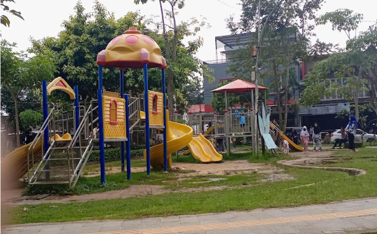 Potret taman di Balikpapan yang ramah anak. (IST)