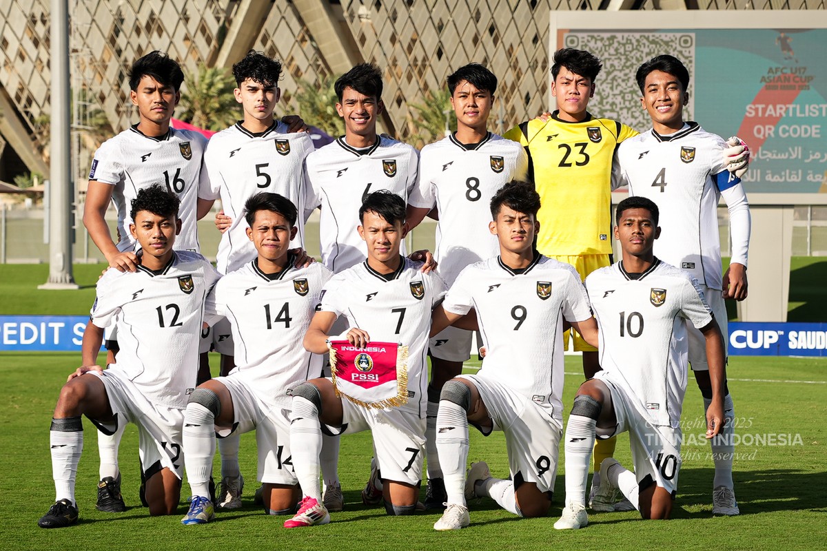 Skuad Timnas Indonesia U17.