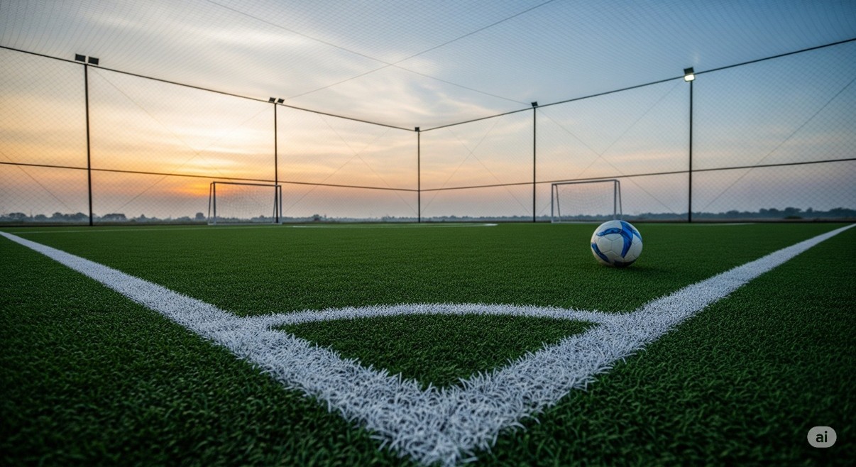 Foto Ilustrasi Lapangan Minisoccer.