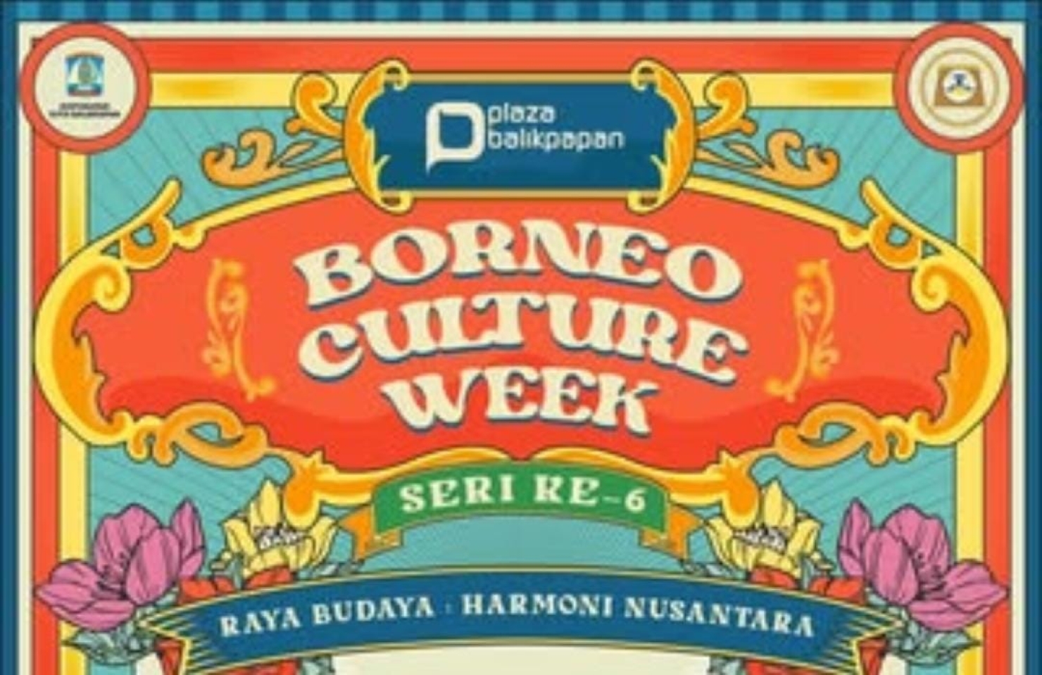 Poster Borneo Cultural Week.