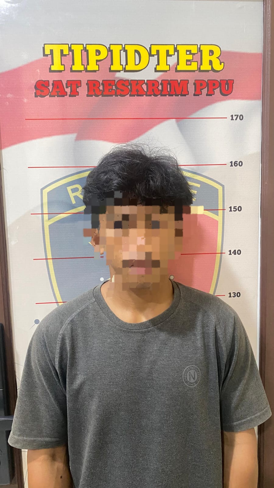 TERTANGKAP: Satu tersangka berinisial NASP diamankan Polres PPU dan satu lainnya buron.(ist)