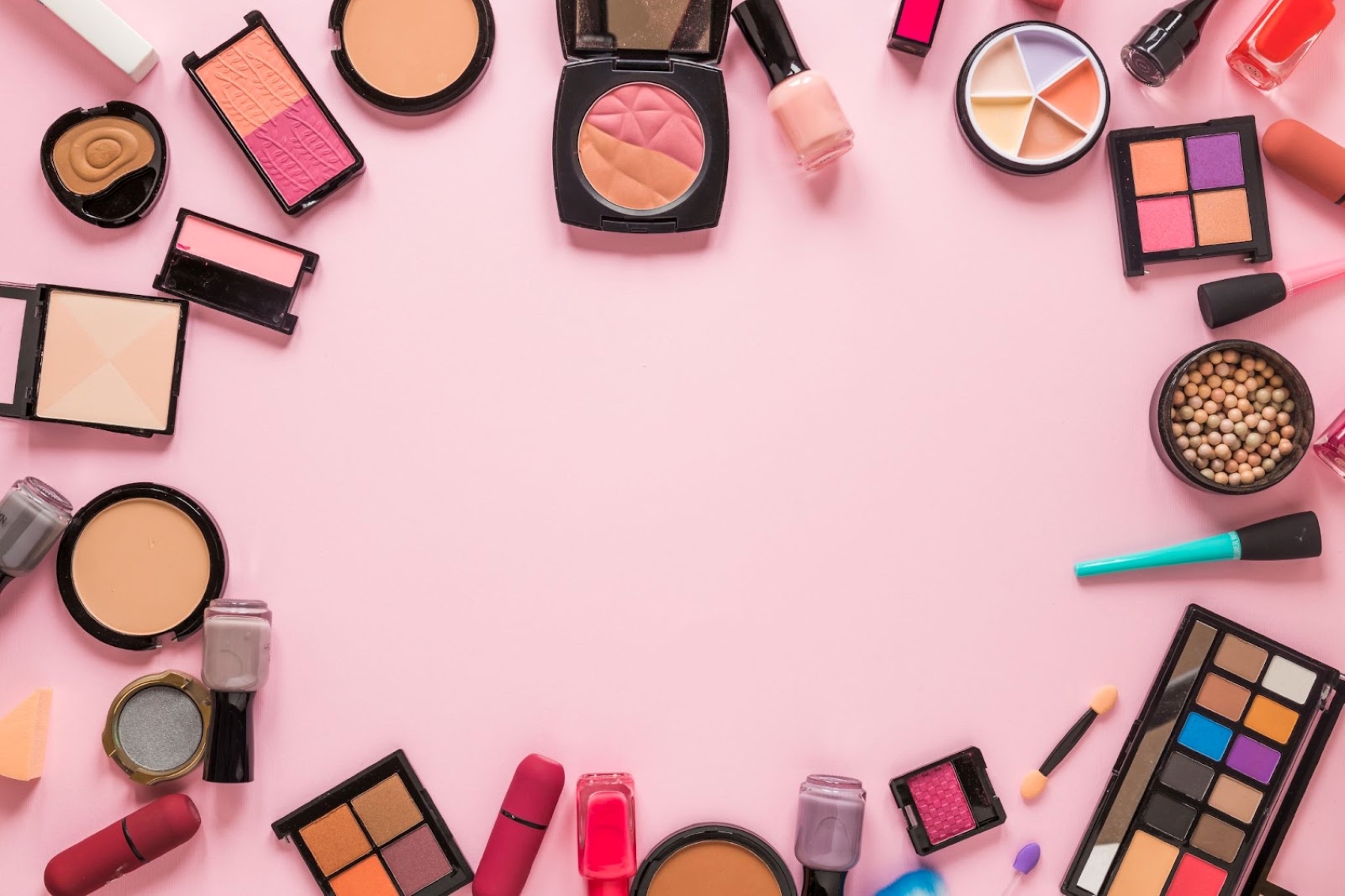 Ilustrasi berbagai jenis make up.