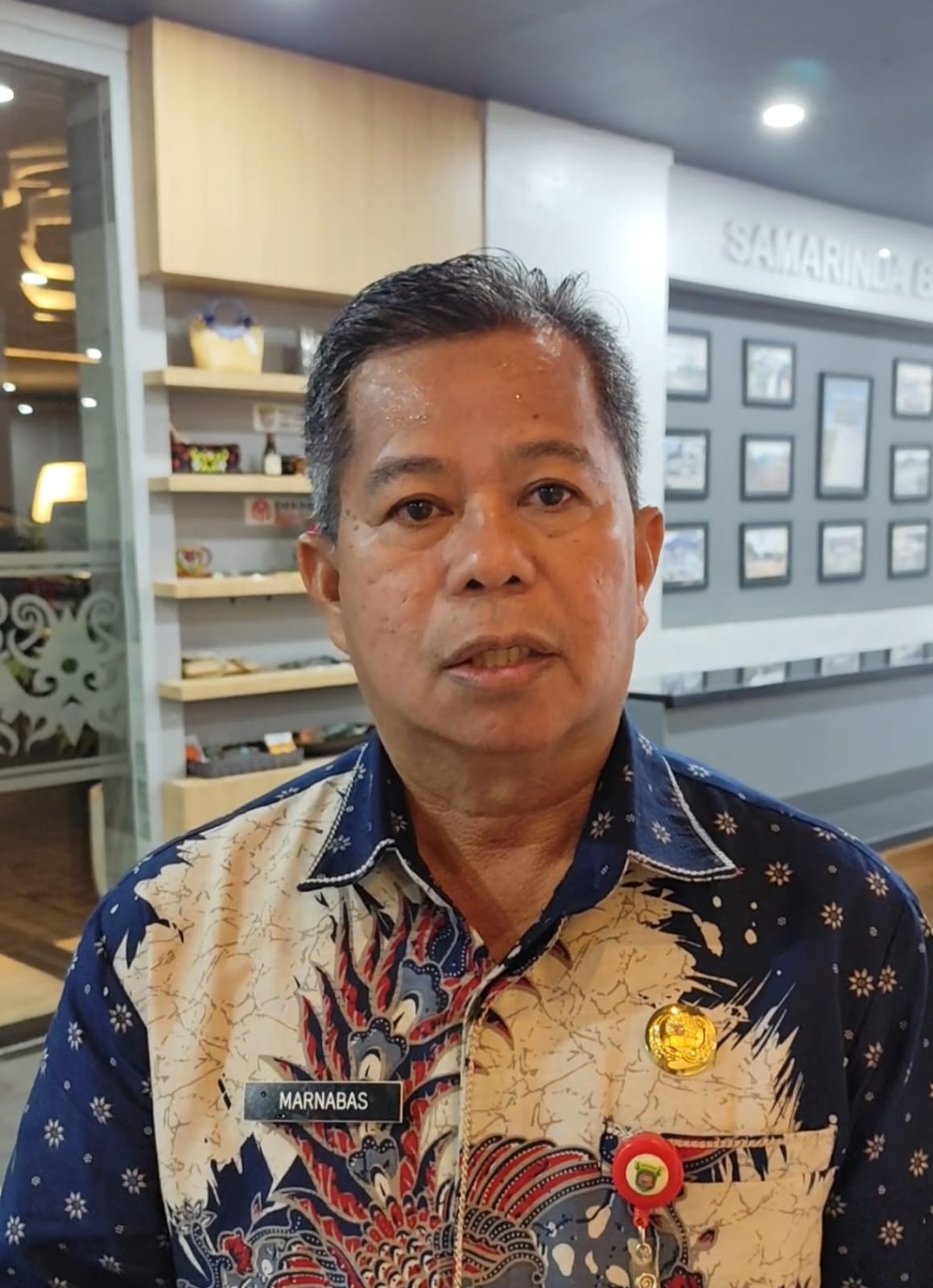Asisten II Pemkot Samarinda Marnabas.
