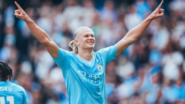 Erling Haaland, salah satu pemain Manchester City.