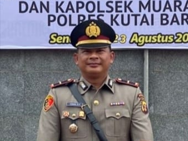 Kapolsek Long Iram, Ipda Usman.