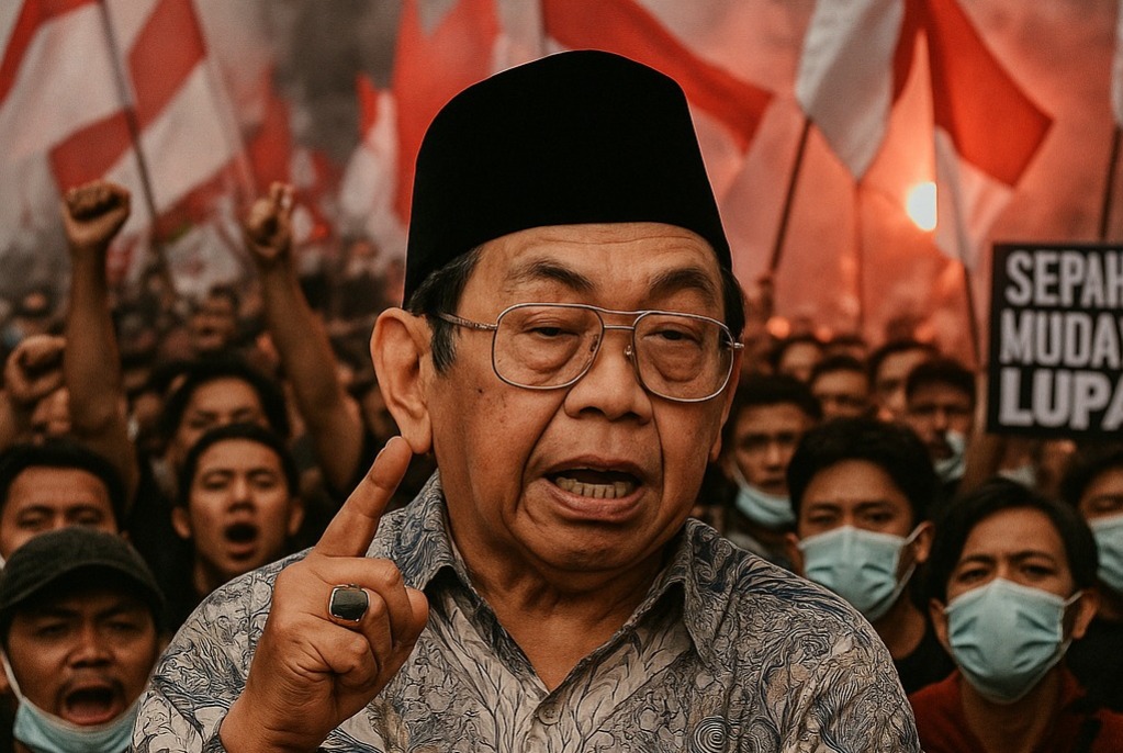 Nama Gus Dur jadi sorotan karena public teringat dengan Dekrit Gus Dur pada 2001 silam, dikaitkan dengan aksi demo DPR 25 Agustus 2025.