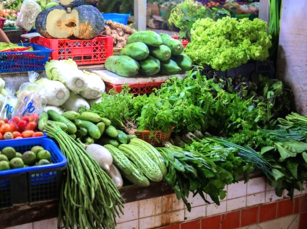 TERBESAR: Subsektor hortikultura khususnya dari kelompok sayur-sayuran jadi pendorong terbesar.