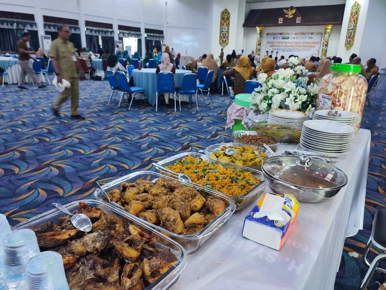 Progam menekan food loss and waste (FLW) mulai digencarkan Pemkab Paser pada 2025 ini. (NAJIB/KP)
