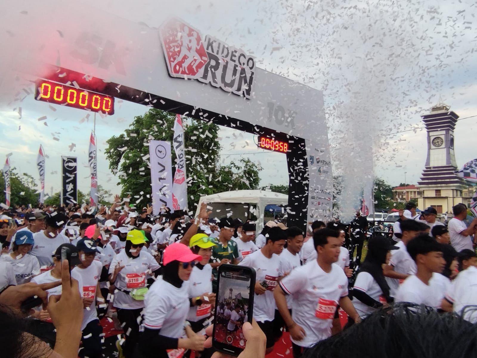 KEMBALI RAMAIKAN: Momen Kideco Run 2024 lalu yang dihadiri lebih 1.500 peserta.