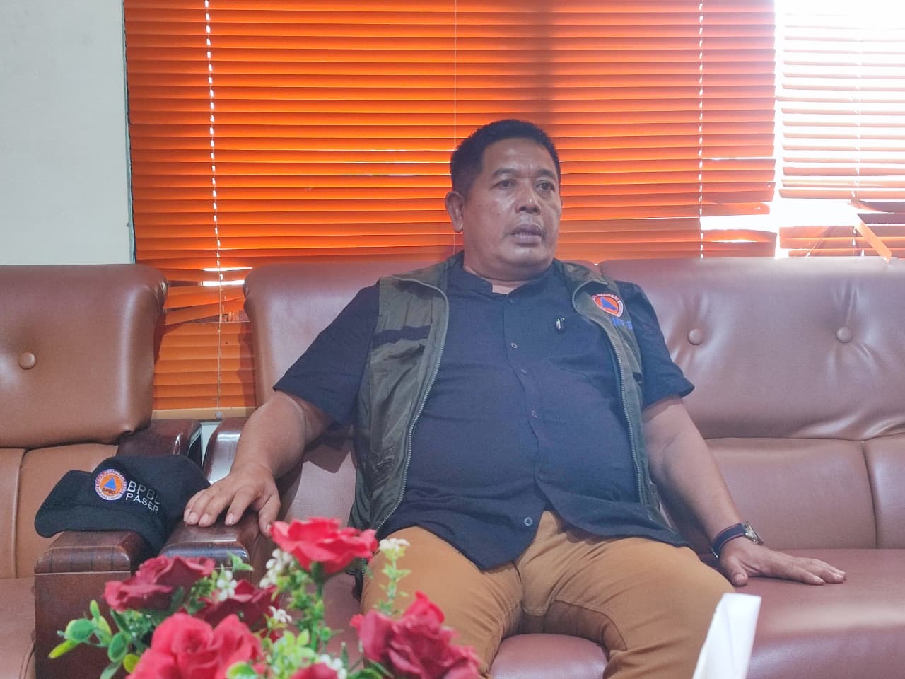 Kepala BPBD Paser Ruslan.