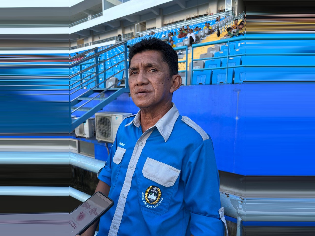 Ketua Askot PSSI Balikpapan Sukisno Winata.