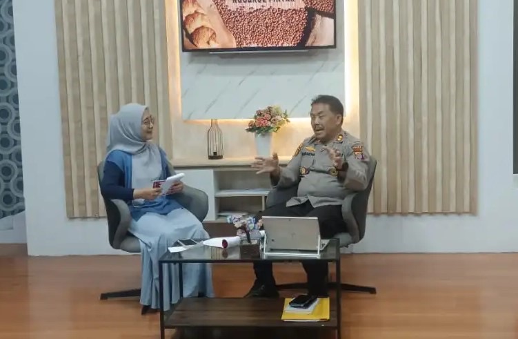 Program Talk Show BTV bersama Polda Kaltim menghadirkan narasumber Direktorat Pengamanan Objek Vital.