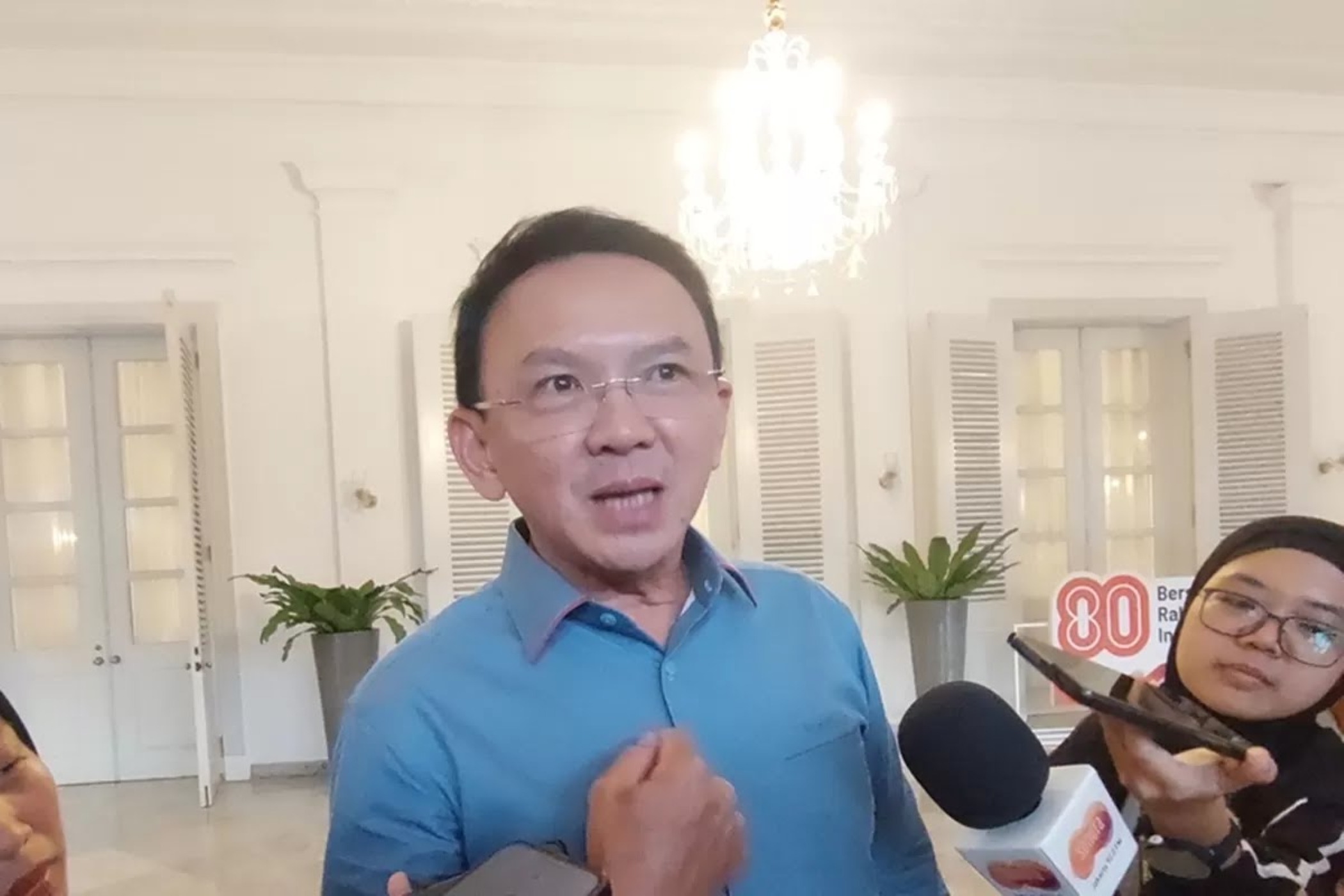 Mantan Gubernur Jakarta Basuki Tjahaja Purnama atau Ahok.