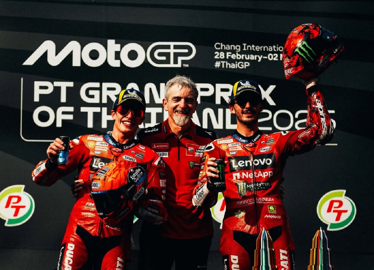 Marc Marquez dan Francesco Bagnaia selalu kompetitif di setiap balapan.