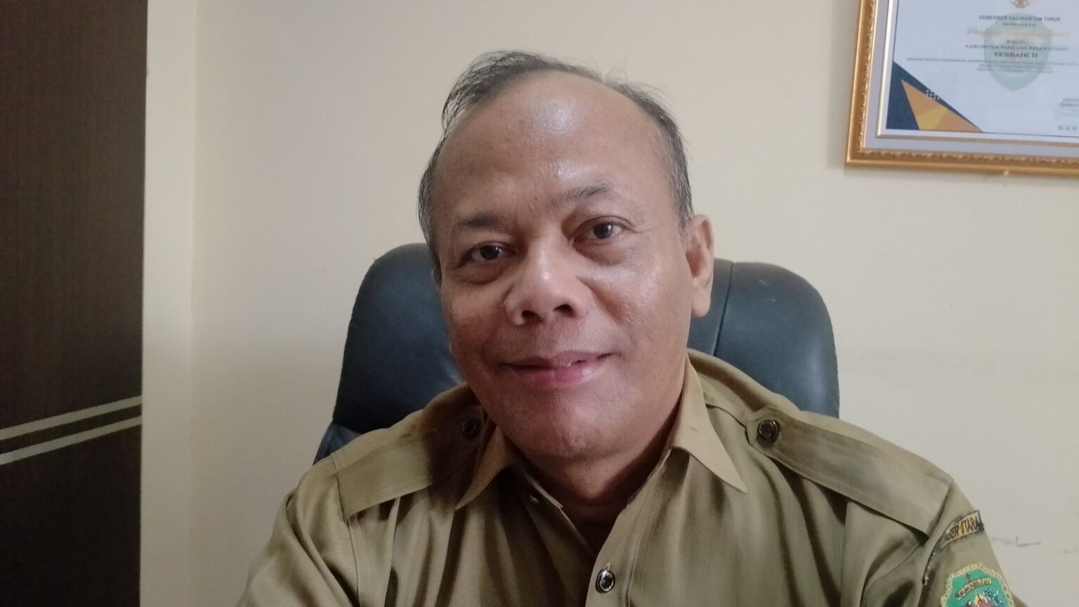 Kepala Dinas Kependudukan dan Catatan Sipil PPU, Waluyo  &nbsp;