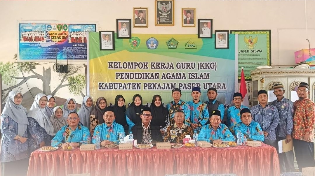 KKG PAI PPU menggelar rapat penyusunan AD/ART, dan diingatkan hindari gratifikasi.