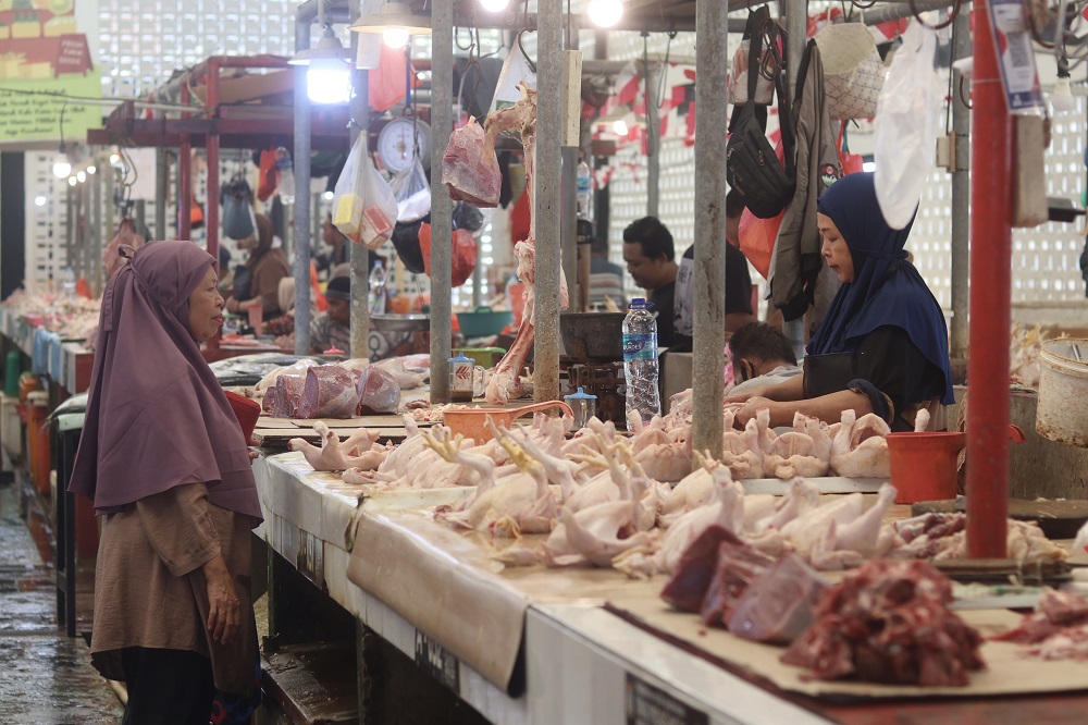 PRIORITAS: Meningkatnya harga kebutuhan pangan seperti telur dan ayam membuat Balikpapan mengalami inflasi 1,40 persen pada Agustus lalu.