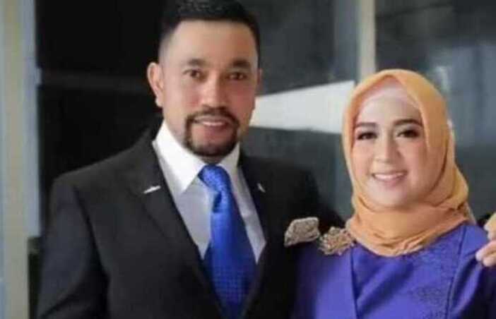 Ahmad Sahroni dan Feby Belinda.