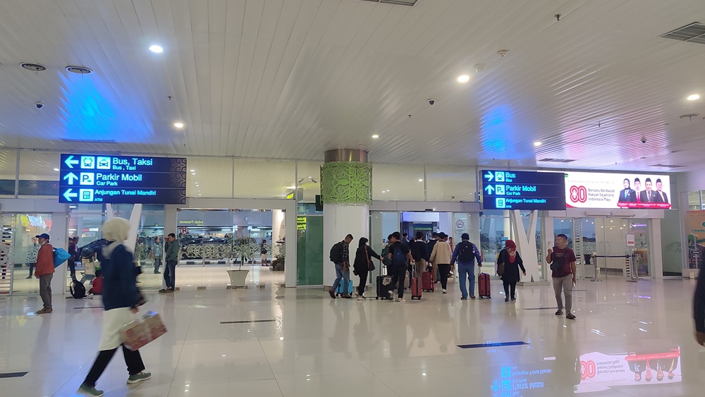 Bandara SAMS Sepinggan Balikpapan.