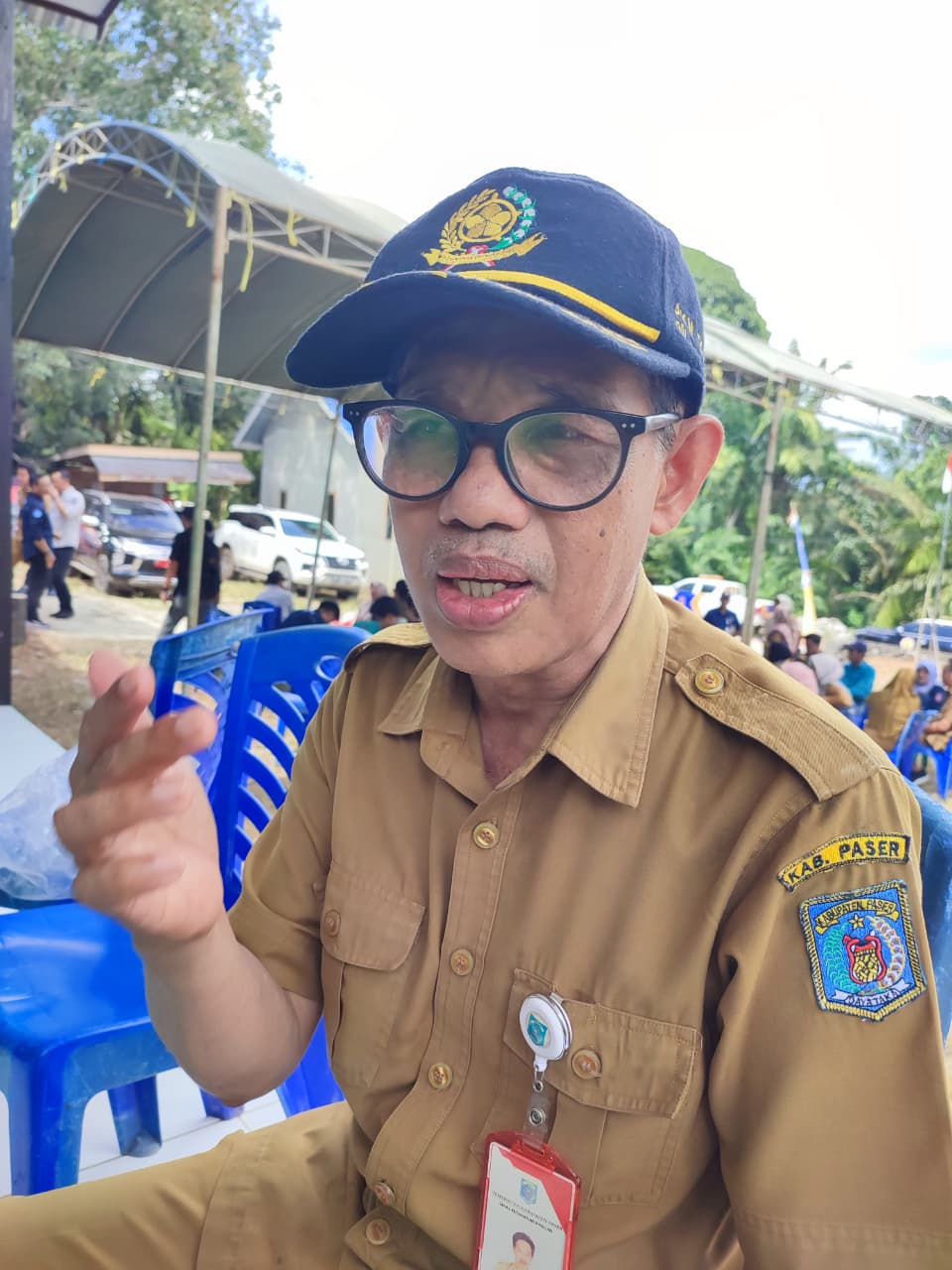 Kepala Dinas Ketahanan Pangan Paser, Taharuddin.