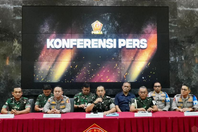 Kapuspen TNI Brigjen Freddy Ardianzah menilai pola massa anarkis dalam demo terbaru tampak terlatih dan terorganisasi.