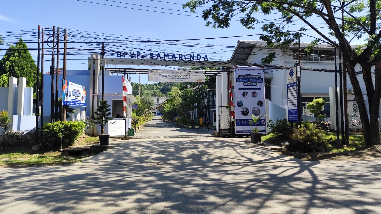 Gedung BPVP di Jalan Untung Suropati, Kecamatan Sungai Kunjang, diproyeksikan untuk pelaksanaan skrining kesehatan 64 calon siswa SR tahap kedua, dari jenjang SD-SMA.