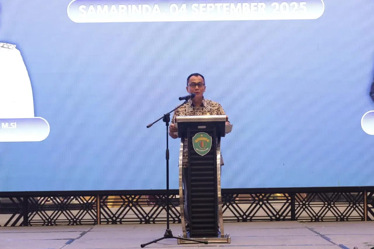 Asisten Perekonomian dan Administrasi Pembangunan Sekprov Kaltim Ujang Rachmad