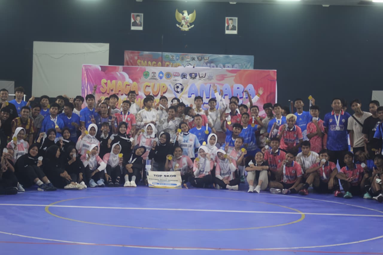 TUNTAS : Turnamen Hoki Andara Cup II tuntas terlaksana di Auditorium STT Migas Balikpapan.