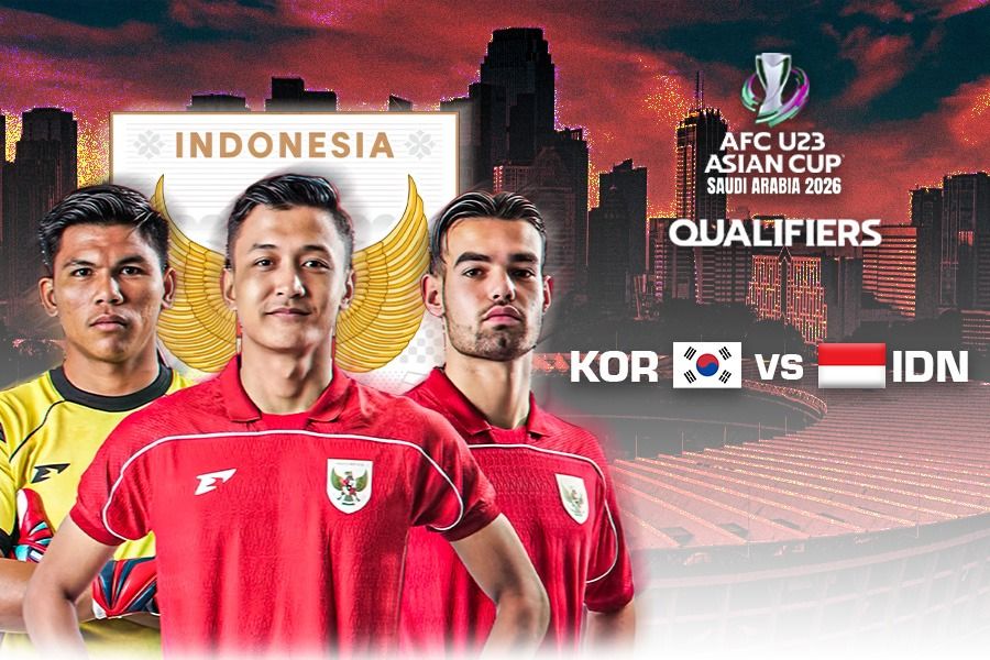 Saksikan duel sengit Indonesia vs Korea Selatan malam ini.