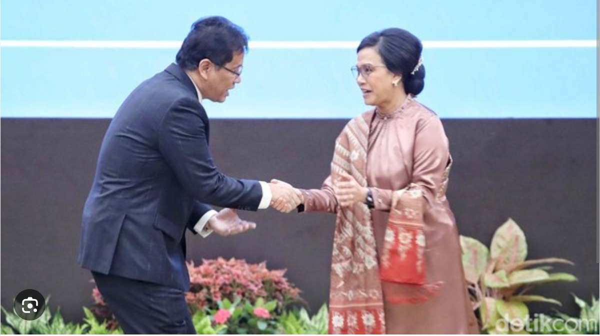 Sri Mulyani (kanan).