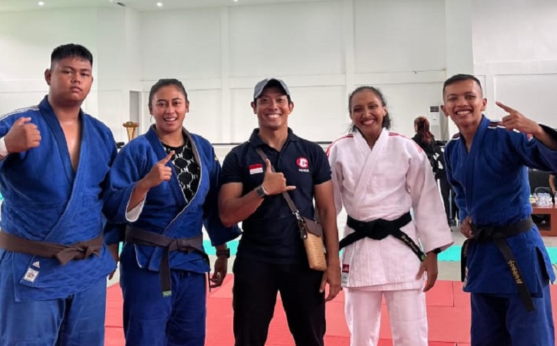 LOLOS: Empat atlet judo Balikpapan siap tampil di PON Beladiri Kudus.