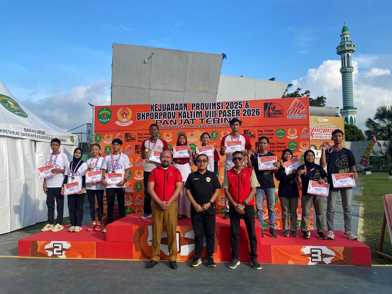 Seluruh atlet panjat tebing Balikpapan berhasil melaju ke Porprov Paser.