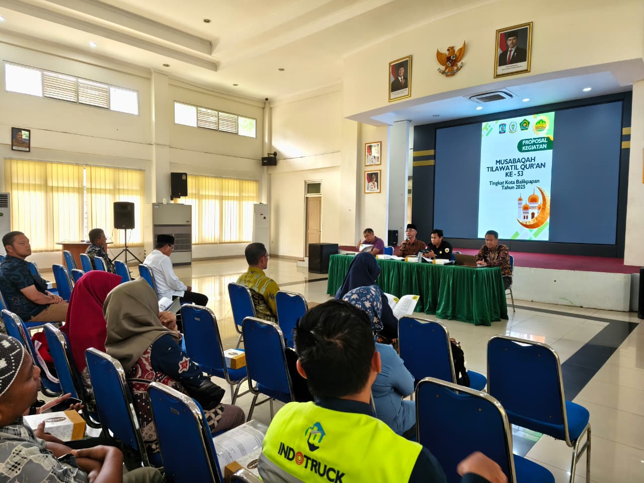 Plt Camat Balikpapan Utara Ariefdah Aida Kuntjoro berharap dukungan perusahaan dapat menyemarakkan gelaran MTQ ke-53.